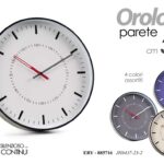OROLOGIO DA PARETE TONDO MODERNO CLASSICO SILENZIOSO LIVING COLOR ASSOR ABS 31cm