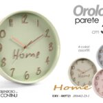 OROLOGIO DA PARETE TONDO MODERNO CLASSICO SILENZIOSO HOME COLOR ASSORT ABS 31*6