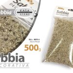 SABBIA DECORATIVA BEIGE AVORIO VASI PIANTE DECOUPAGE EVENTI HOBBY PRESEPE 500 GR
