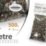 GHIAIA FINE PIETRE CIOTTOLI BONSAI PIANTEGRASSE VASI Drenaggio ASS 4-6 MM 500 GR
