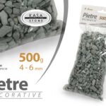 GHIAIA FINE PIETRE CIOTTOLI BONSAI PIANTEGRASSE VASI Drenaggio MIX 4-6 MM 500 GR
