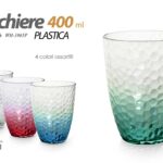 Bicchiere cocktail bibite finger food buffet feste party plastica color 11 cm