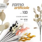 RAMO ARTIFICIALE LUNARIA FIORE FINTO DECORAZIONE CASA EVENTI COLOR ASS 100 cm