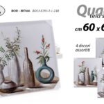 QUADRO STAMPA SU TELA Canvas LEGNO DECORO NATURA SEMI MORTA COLOR ASSORT 60*60cm