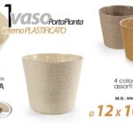 VASO PORTAPIANTA PORTA PIANTA CESTINO CONTENITORE INTERNO CORDA PLAST 12*10