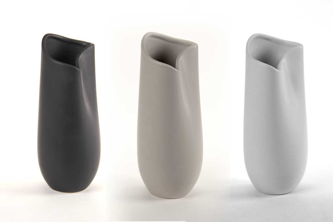 8025569890307 VASO CERAMICA FIORI CENTROTAVOLA EVENTI SEGNAPOSTO CLASSICO MODERNO COLOR 24*10 - immagine 1