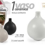 VASO CERAMICA FIORI VASETTO MINI CENTROTAVOLA EVENTI SEGNAPOSTO 13 cm