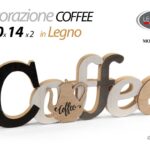 DECORAZIONE DA TAVOLO PARETE SCRITTA LEGNO COLOR FRASE CAFFè COFFEE 40*14CM