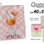QUADRO STAMPA SU TELA Canvas LEGNO DRINKS SPRITZ BAR MODERNO COLOR ASSOR 40*50cm