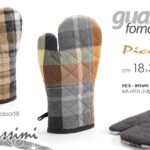 Guanto forno imbottito presina protezione calore cucina color assortiti 32x18 cm