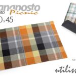 Tovaglietta americana colazione segnaposto tavola moderna tessuto assort 45x30