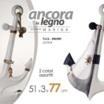 ANCORA DECORATIVA RETE CORDA APPENDINO MURO PARETE MARE PESCI MARINA 77*51*3 cm