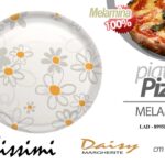PIATTO PIZZA DAISY MARGHERITE MELAMINA PIZZERIA RISTORANTE TAVOLA CALDA Ø33 cm