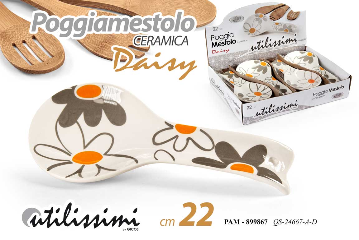 8025569899867 PAM/P.MESTOLO CERAM DAISY 22 QS24667-A-D - immagine 1