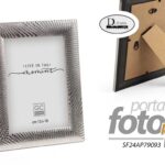 CORNICE PORTAFOTO DA TAVOLO FOTO MODERNO CLASSICO LEGNO COLOR R ARGENTO 20*15 cm