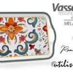 Vassoio colazione bibite cucina rettangolare portata melamina resist ass 41*29