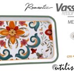 Vassoio colazione bibite cucina rettangolare portata melamina resist ass 44x33