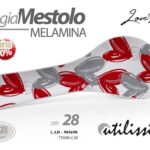 POGGIAMESTOLO POGGIA MESTOLO UTENSILI CUCINA FIORI MELAMINA CUORE CUORI LOV 28CM