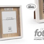 CORNICE PORTAFOTO DA TAVOLO CLASSICO MODERNO FOTO 15*20 BIANCO HOME 22*2*27cm