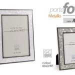 CORNICE PORTAFOTO DA TAVOLO FOTO MODERNO CLASSICO COLOR ARGENTO ASSORT 15*20