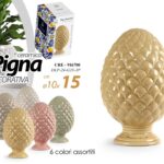 PIGNA IN CERAMICA SICILIANA STIL DECORATIVA SEGNAPOSTO CENTROTAVOLA COLOR 15*10