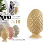 PIGNA CERAMICA CENTRO TAVOLA SEGNAPOSTO BOMBONIERA COLOR SICILIA 10*7 cm