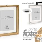 CORNICE PORTAFOTO DA PARETE TAVOLO FOTO MODERNO CLASSICO LEGNO COLOR ASSOR 18*13