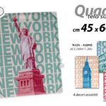 QUADRO STAMPA SU TELA Canvas LEGNO CITTà MONDO MODERNO COLOR ASSOR 60*45CM