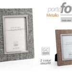 CORNICE PORTAFOTO DA TAVOLO FOTO MODERNO CLASSICO BORDO ARGENTO ASSORT 18*13 cm