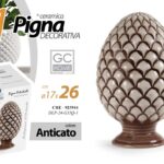 PIGNA ANTICATA CERAMICA SICILIANA STIL DECORATIVA SEGNAPOSTO CENTROTAVOLA 26*17