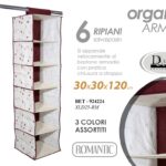 Organizer APPENDERE ARMADIO Guardaroba PortaOggetti BASTONE APPENDIABITI 120*30