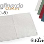 Strofinaccio canovaccio cucina tinta unita moderno tessuto color assort 60x40 cm