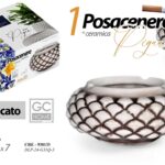 Vaso centrotavola ciotola pigna ceramica pianta eff anticato stil sicilia 15*7