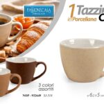 Tazzina caffè ceramica moderna vintage set bar casa colazione espresso 80ml 6*5