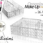 Organizer makeup trucchi cosmetici bagno gioielli acrilico trasparente 26*19*10