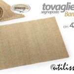 Tovaglietta americana segnaposto bamboo colazione tavola runner beige 43x30 cm