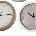 Orologio parete silenzioso tondo casa acrilico cucina ufficio loft assort 30 cm