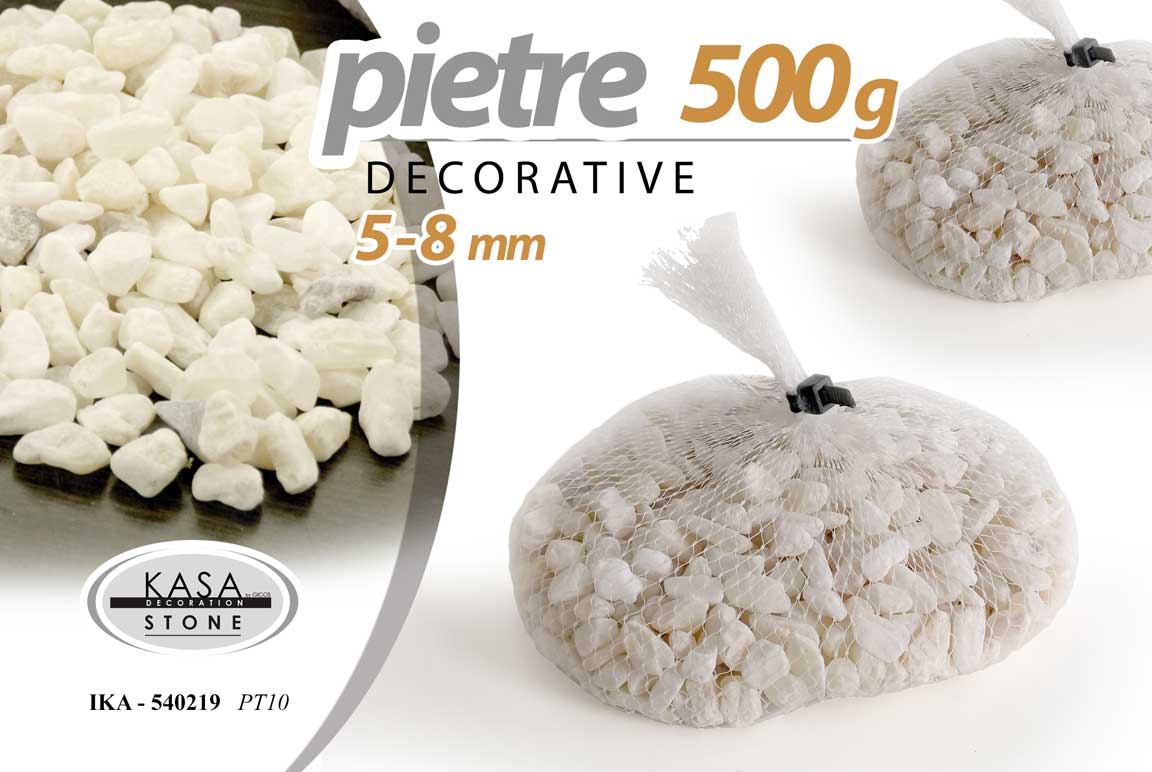 8025569540219 IKA/PIETRE BIANCHE 5/8MM 500GM PT10 - immagine 1