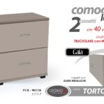 PUR/COMODINO TORTORA 40*30*45     L172-T