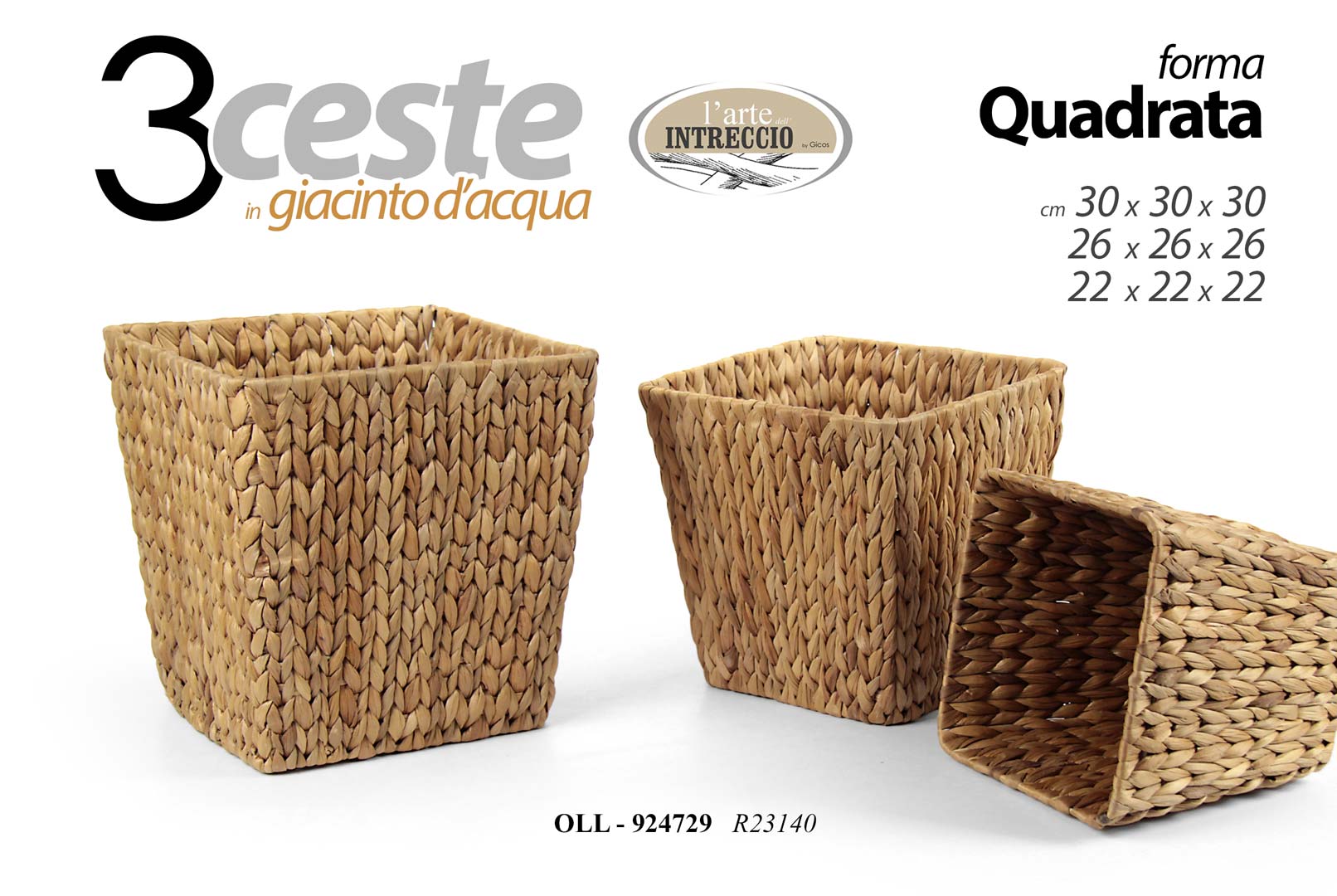 8025569924729 OLL/S/3 CESTE GIACIN.QTE 30/26/22 R23140 - immagine 1