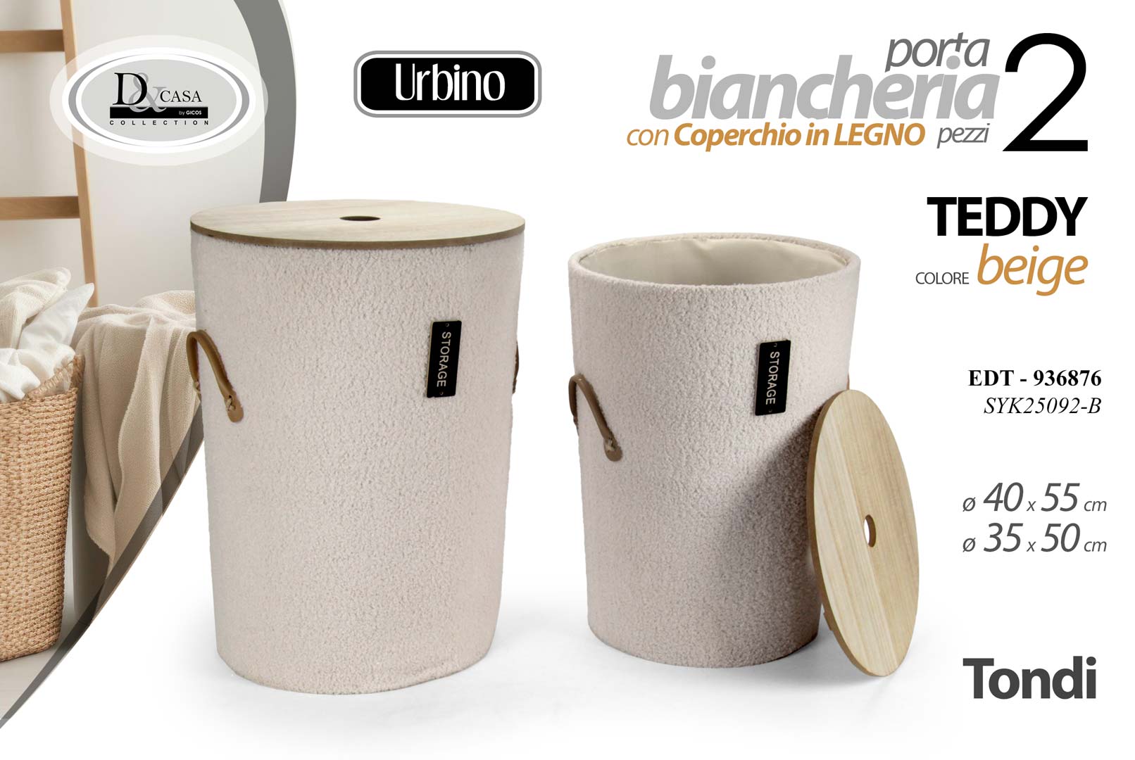 8025569936876 EDT/S/2 P.BIANCH.TND TEDDY BEI SYK25092B - immagine 1