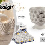 CRE/P.TEALIGHT PIGNA GREIG 7*6 DLP24G33W