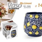 CRE/VASO BLU LIMONI 14*14*14   DLP26G03D