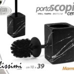 SWA/P.SCOPINO MARMO NERO 10*39 B0373-5/B
