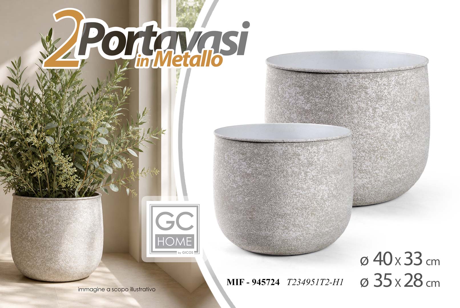 8025569945724 MIF/S2 VASI FER BNC D40/35 T234951T2-H1 - immagine 1