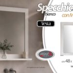 TIM/SPECCHIO BIANCO 48*15*60CM   ZH25029