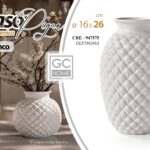 CRE/VASO PIGNA BIANCO 16*26    DLP26G69A